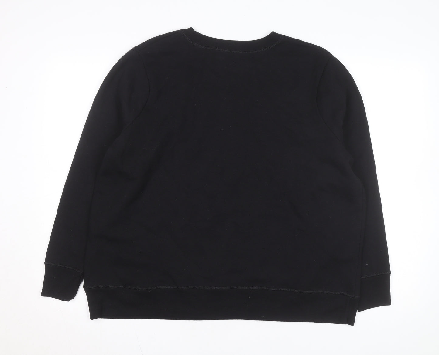 Just My Size Unisex Black Christmas ELFIE Pullover Sweatshirt 2XL