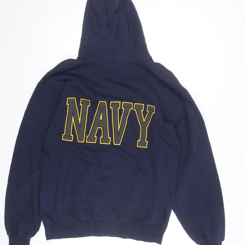 Soffe Men’s Blue United States Navy Pullover Hoodie Size M