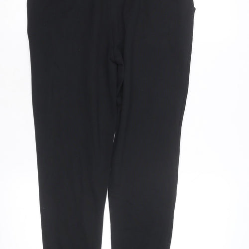 Kappa Men's Black Jogger Trousers Medium Fleece Activewear