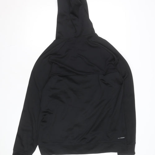Reebok Men's Black XL Full Zip Hoodie Sportswear