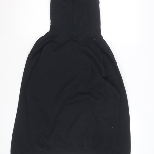 Gildan Men's Black Saco Drive-In Pullover Hoodie Size S
