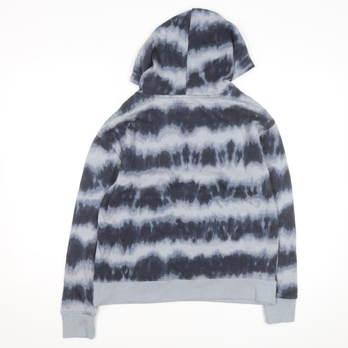 Champion Men's Blue Tie-Dye Pullover Hoodie Size S Regular Fit
