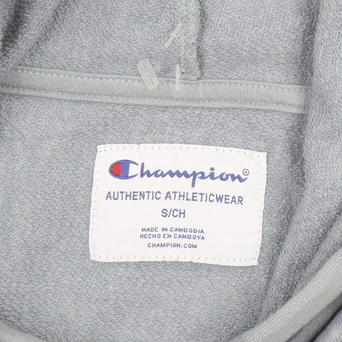 Champion Men's Blue Tie-Dye Pullover Hoodie Size S Regular Fit