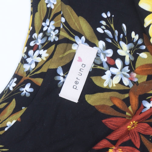 Marks and Spencer Per Una Women’s Multicoloured Floral Wrap Dress Size 18 Long