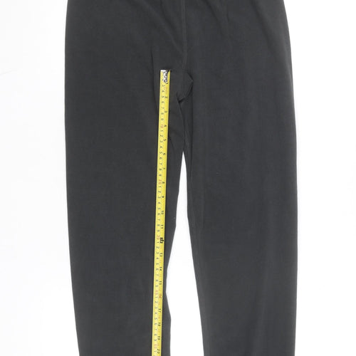 Trespass Mens Black XS Fleece Thermal Compression Leggings