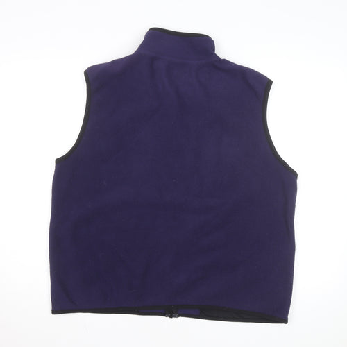 ProSpirit Men's Purple Fleece Bodywarmer Waistcoat Size L