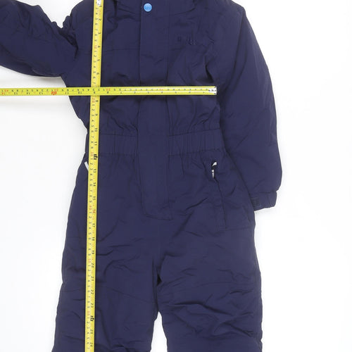 Mountain Warehouse Boys Blue Waterproof Breathable Winter Snowsuit 3-4 Years