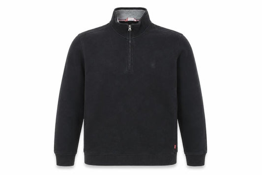 Izod Men's Black Medium 1/2 Zip Fleece Activewear Jacket