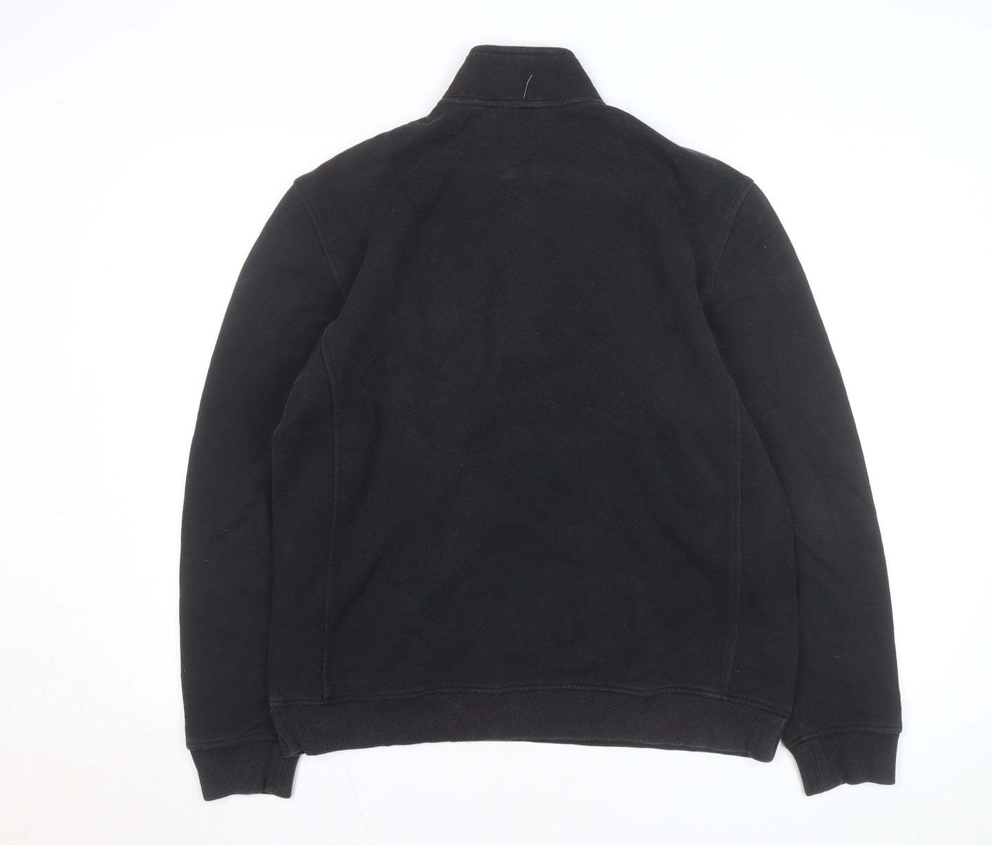 Izod Men's Black Medium 1/2 Zip Fleece Activewear Jacket