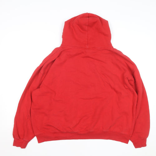 Pro Edge Men's Red XL Pullover Hoodie Miami University Redhawks