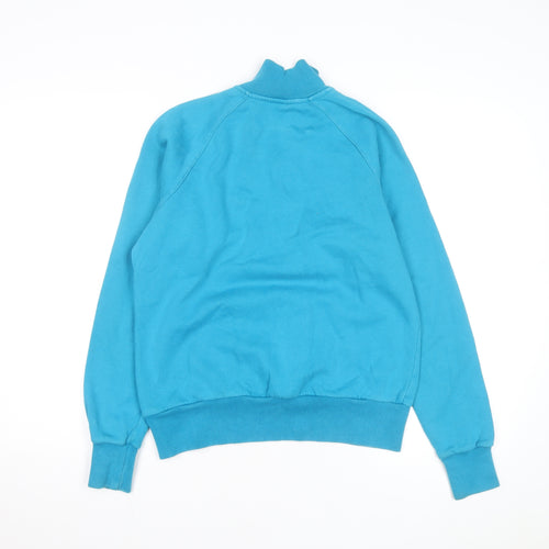 Nike Men's Blue 1/2 Zip Fleece Sweatshirt Size L