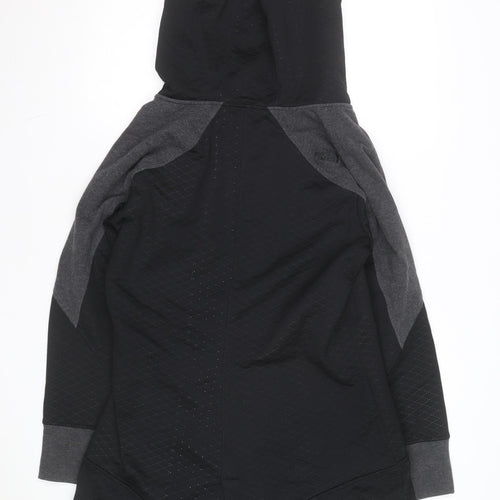 The North Face Women's Black Hooded Fleece Jacket Size L
