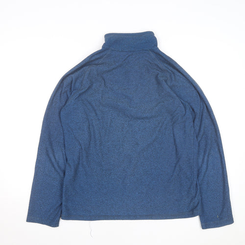 Regatta Men's Blue M 1/2 Zip Fleece Outdoor Activewear Jacket