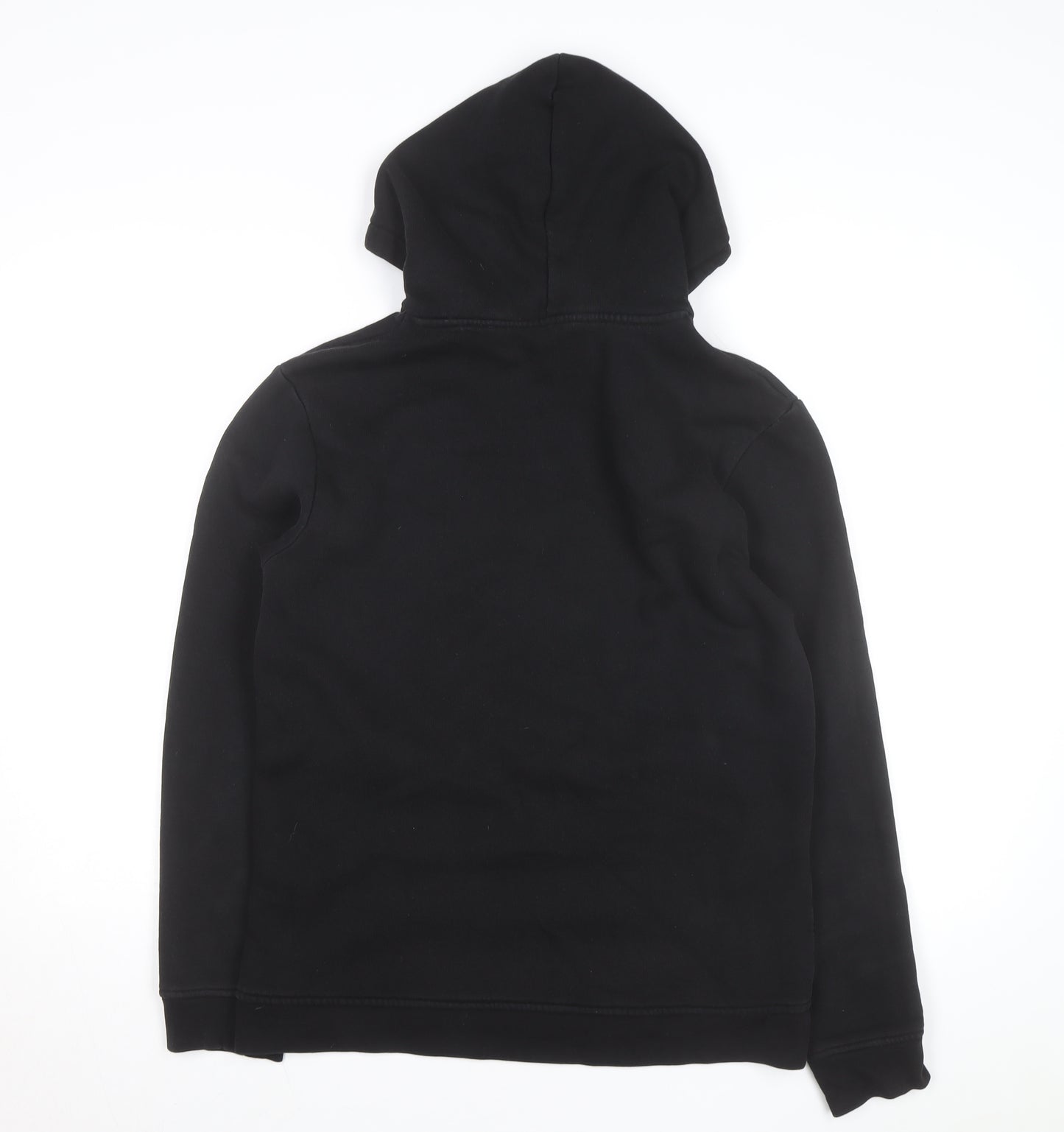 ONLY & SONS Men’s Black Pullover Hoodie Small Graphic Print Fleece