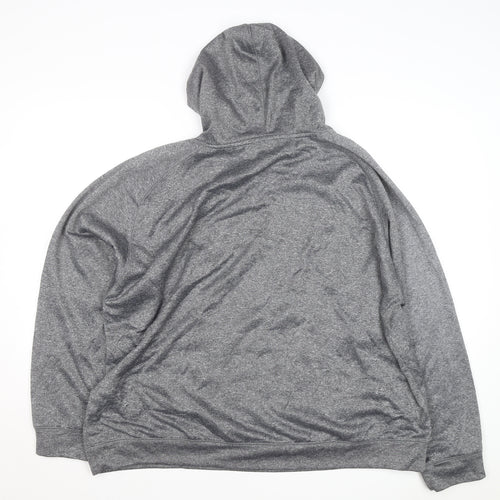 Knights Apparel Men's Grey 2XL Pullover Hoodie Minnesota Logo Sweatshirt