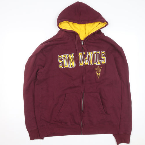 Campus Heritage Men’s Brown XL Full Zip Hoodie Sun Devils Sportswear