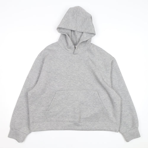 Marks and Spencer Men's Grey Pullover Hoodie Size L Regular Fit