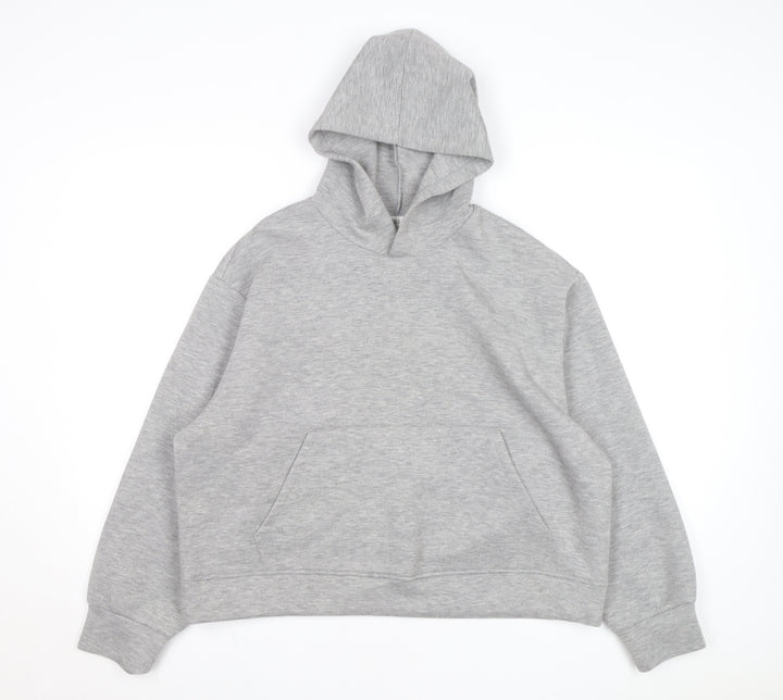 Marks and Spencer Men's Grey Pullover Hoodie Size L Regular Fit