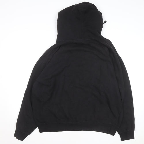 Obey Men Black Pullover Hoodie XL Streetwear Graphic Logo