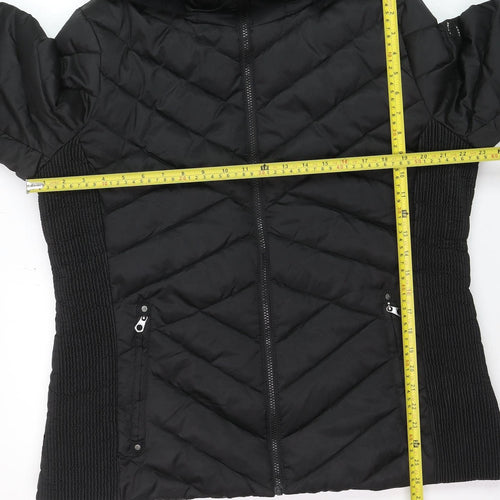 Nautica Women's Black Water Resistant Puffer Jacket Size 18