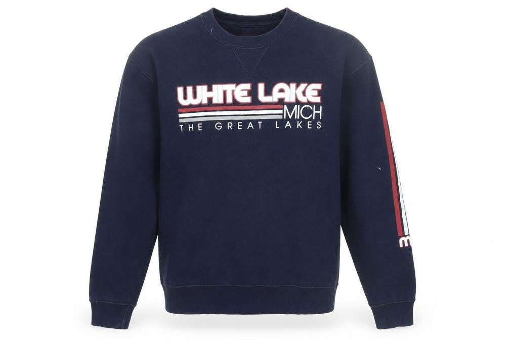 Front view of Gear For Sports Men's Blue Crew Neck Pullover Sweatshirt S