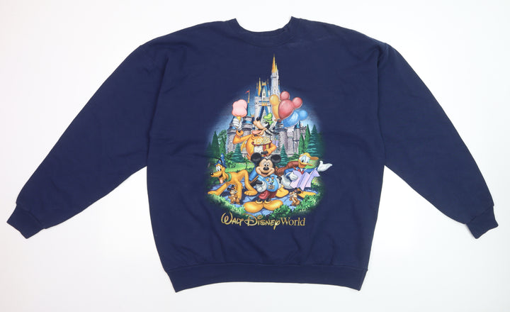 Hanes Disney Men’s Blue XL Pullover Sweatshirt Mickey Graphic