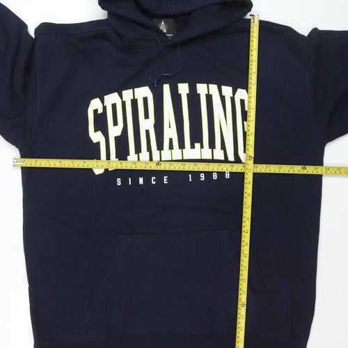 Shane Dawson Men's Blue Pullover Hoodie XL Graphic Fleece