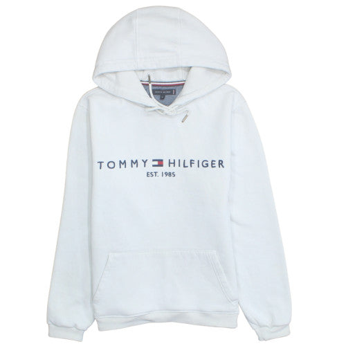 Tommy Hilfiger Men's White M Pullover Hoodie Classic Logo