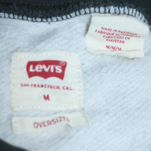 Levi's Men's Grey Oversized Crew Neck Sweatshirt Size M