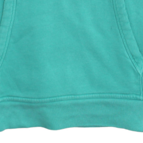 GAP Boys Green Pullover Hoodie 8 Years Logo Fleece Sweatshirt