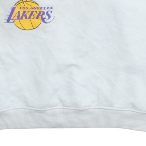 Primark NBA Los Angeles Lakers White Sweatshirt Men XL Graphic Pullover