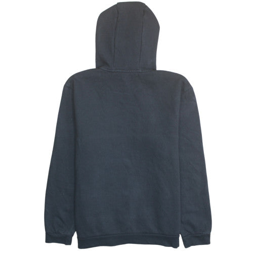 Adidas Mens Black Pullover Hoodie L Regular Fit Fleece Sportswear