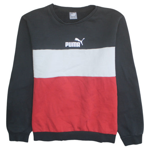 Puma Mens Multicoloured 2XL Crew Neck Pullover Sweatshirt