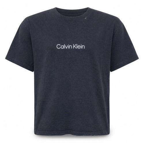 Calvin Klein Men's Black XL Crew Neck Cotton T-Shirt