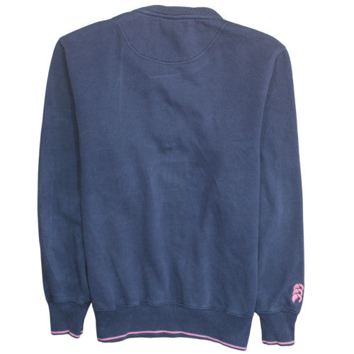 Canterbury Men's Blue Crew Neck Pullover Sweatshirt M