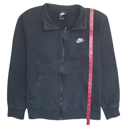 Nike Men's Black Full Zip Fleece Sweatshirt Size L