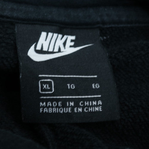 Nike Men's Black XL Pullover Hoodie Fleece Sweatshirt