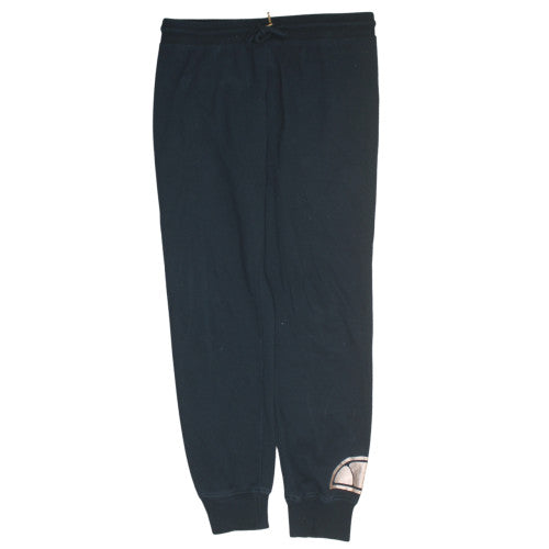 Ellesse Mens Black Jogger Sweatpants Size L Drawstring Waist Cotton Blend