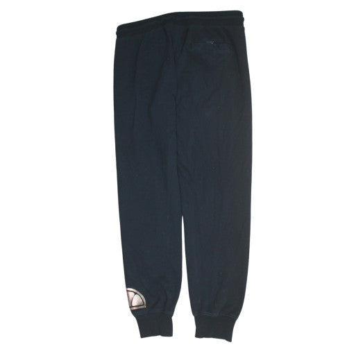 Ellesse Mens Black Jogger Sweatpants Size L Drawstring Waist Cotton Blend