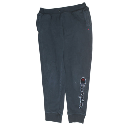 Champion Men Black XL Jogger Fleece Sweatpants Elastic Waist