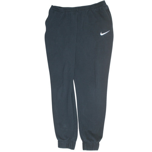 Nike Men's Black XL Fleece Jogger Trousers Elastic Waist