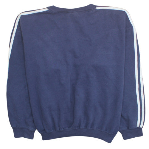 Adidas Men's Blue XL Pullover Sweatshirt Crew Neck Retro Style