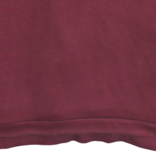 Adidas Men's Red Pullover Sweatshirt M Crew Neck Logo Fleece