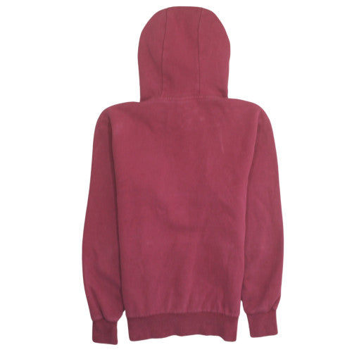 Ellesse Men's Red Pullover Hoodie S Fleece Logo Sweatshirt