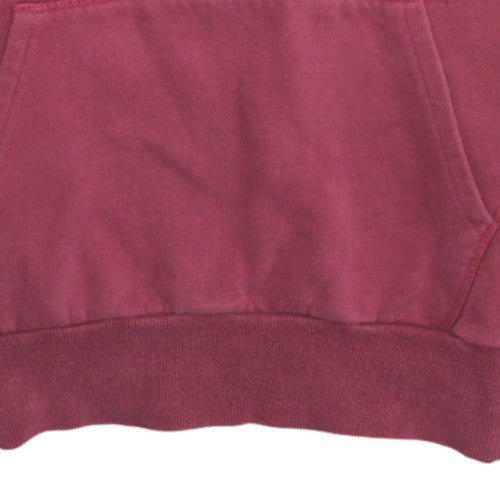 Ellesse Men's Red Pullover Hoodie S Fleece Logo Sweatshirt