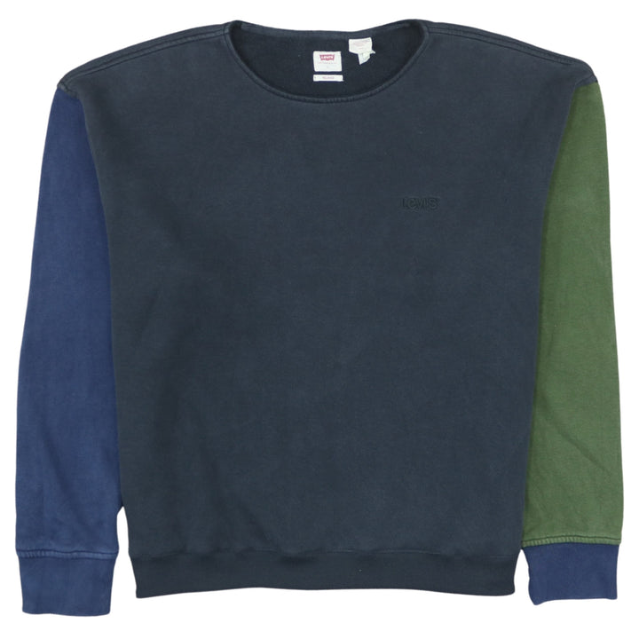 Levi's Men's Multicoloured Relaxed Fit Crew Neck Sweatshirt L