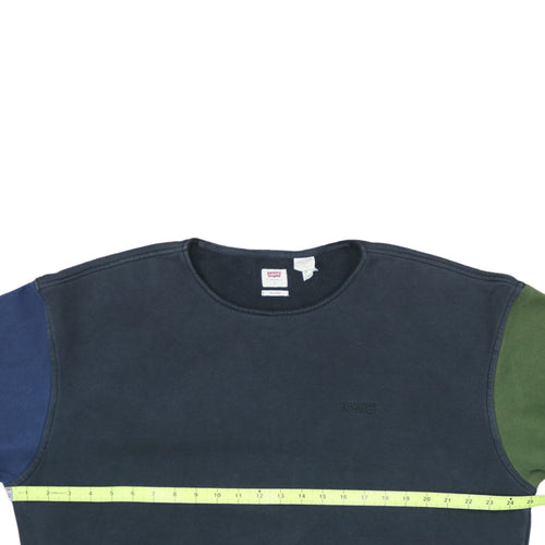 Levi's Men's Multicoloured Relaxed Fit Crew Neck Sweatshirt L