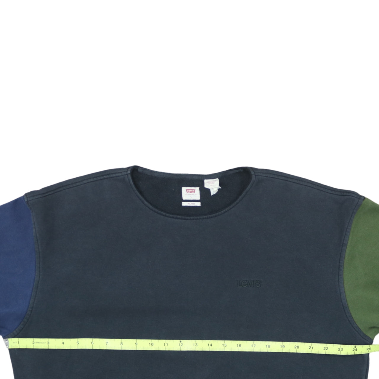 Levi's Men's Multicoloured Relaxed Fit Crew Neck Sweatshirt L