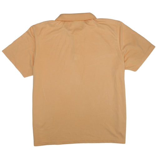 Calvin Klein Men's Beige 2XL Short Sleeve Polo Shirt
