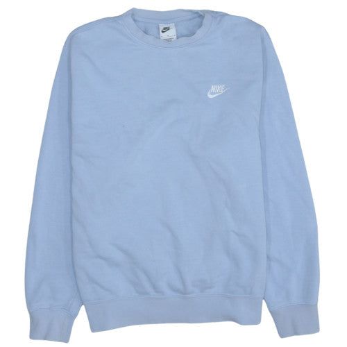 Nike Men's Blue Crew Neck Pullover Sweatshirt Size M